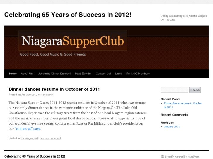 www.niagarasupperclub.com