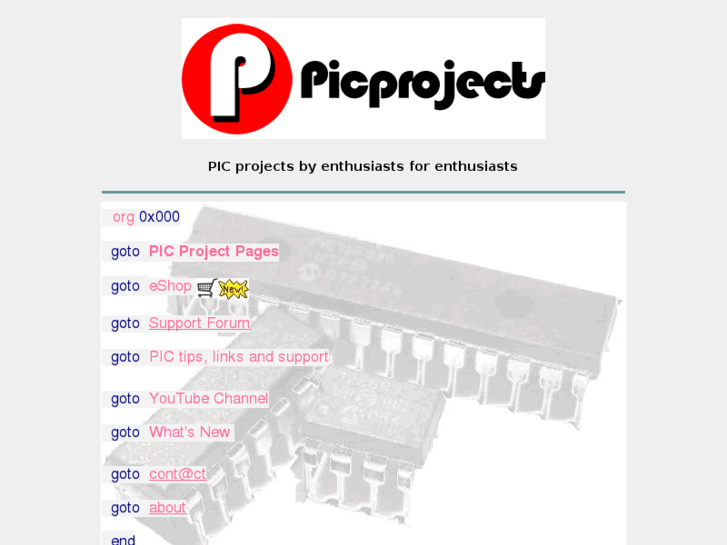 www.picprojects.org