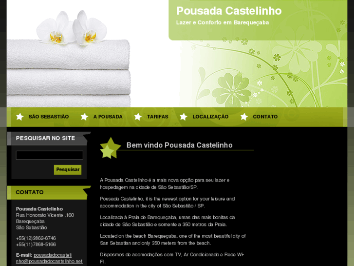 www.pousadadocastelinho.net