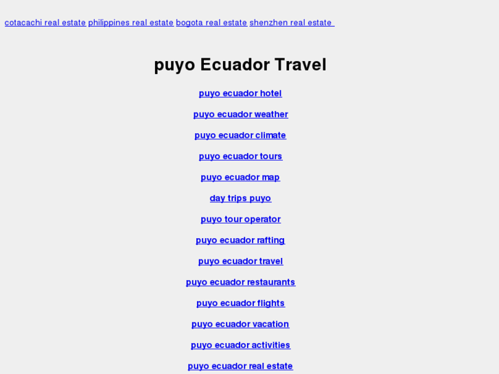 www.puyoecuador.com