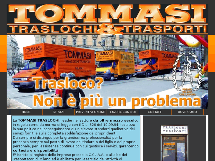 www.tommasitraslochi.com