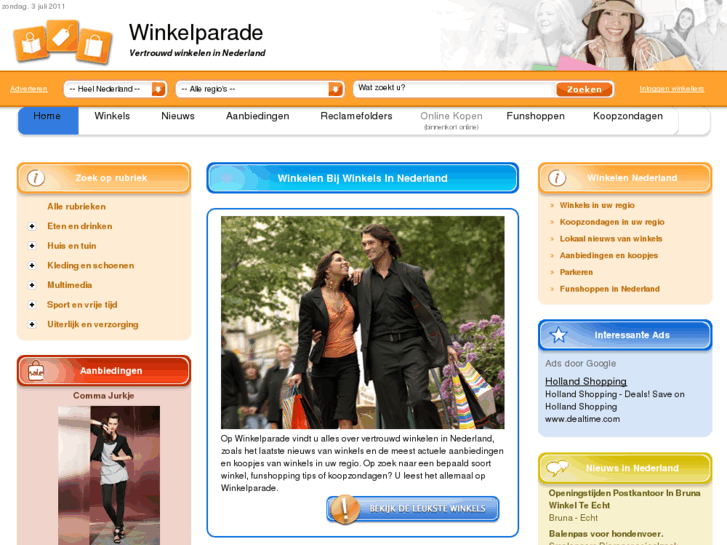 www.winkelparade.nl