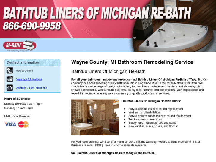 www.bathtublinersmichigan.com