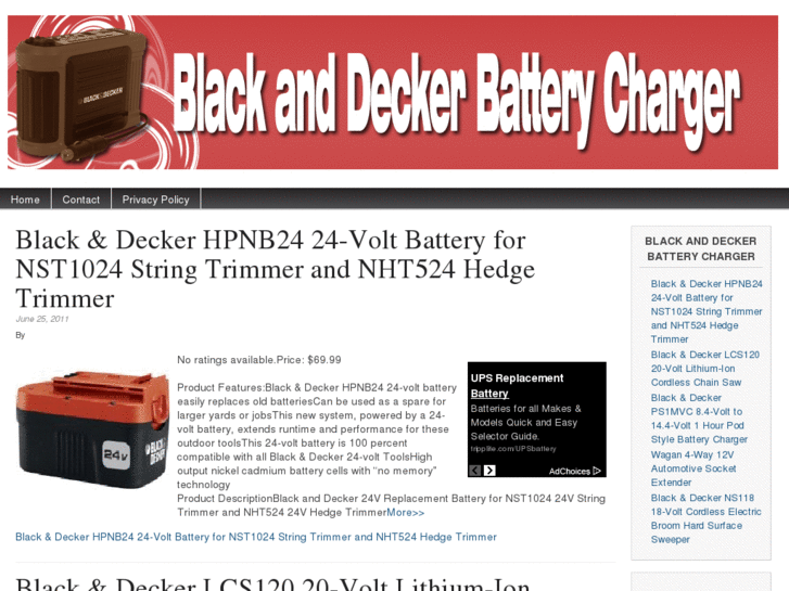 www.blackanddeckerbatterycharger.com