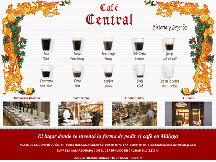 www.cafecentralmalaga.com