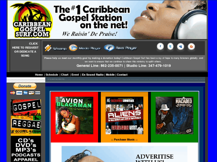 www.caribbeangospelsurf.com