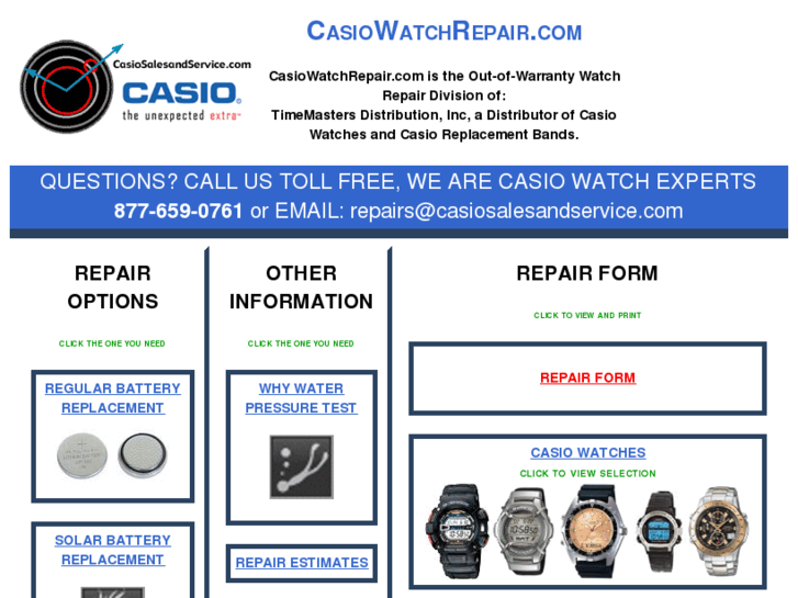 www.casiowatchrepair.com