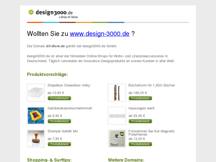 www.d3-store.de