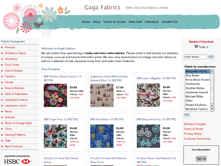 www.gagafabrics.co.uk