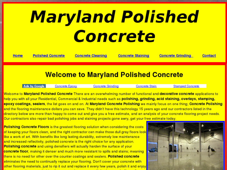 www.marylandpolishedconcrete.info