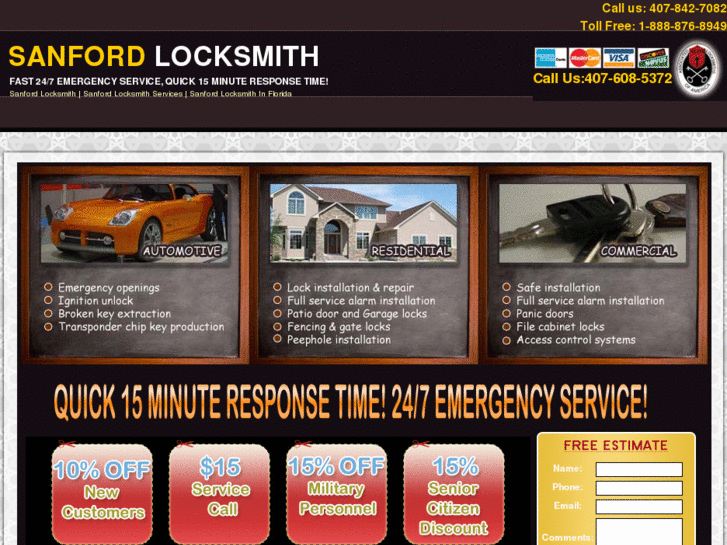 www.sanfordfllocksmith.com