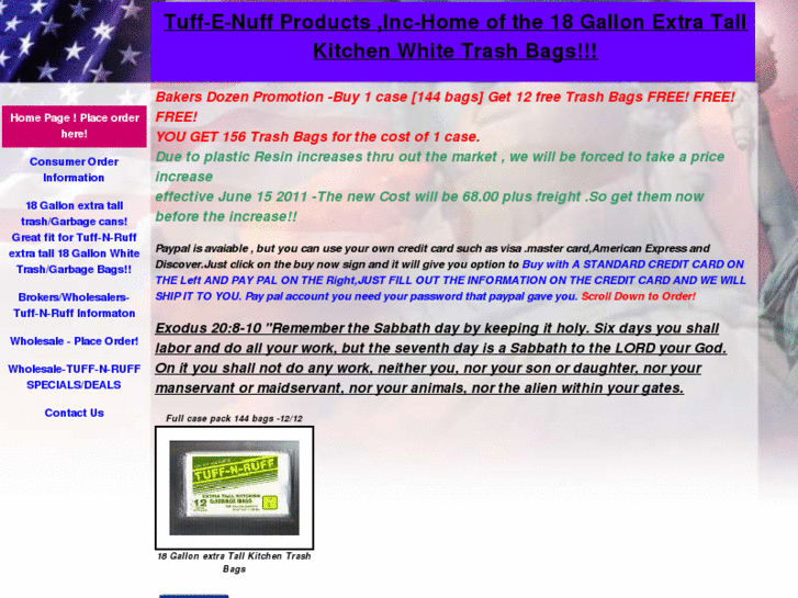 www.tuffenuffproductsinc.com