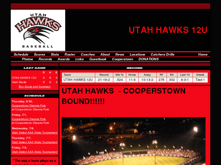 www.utahhawksbaseball.com