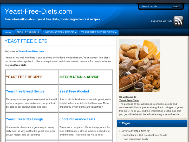 www.yeast-free-diets.com