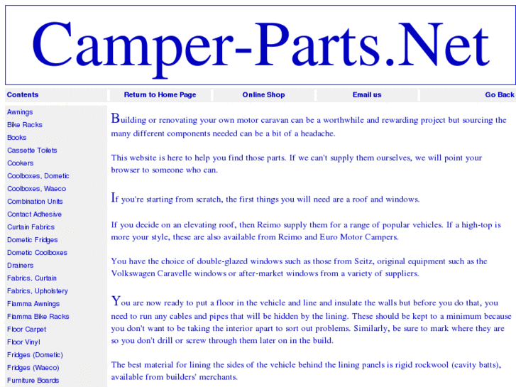 www.camper-parts.net