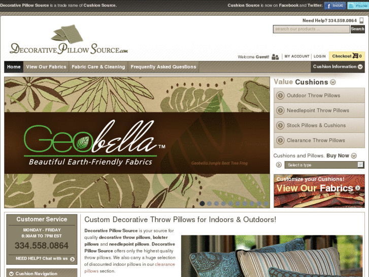 www.decorativepillowsource.com