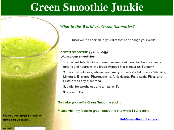 www.greensmoothiejunkie.com