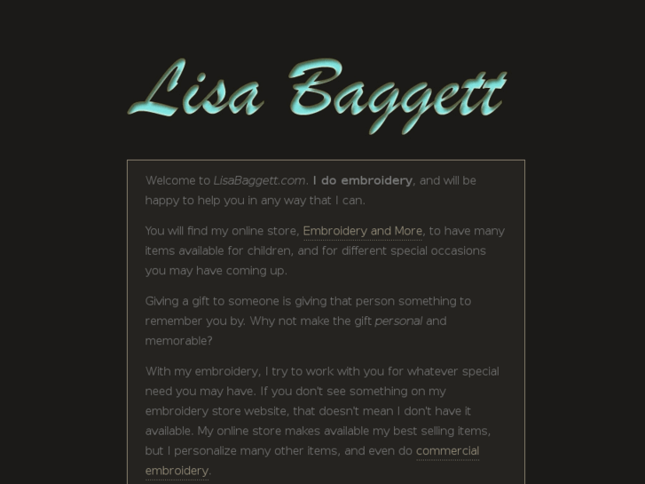 www.lisabaggett.com