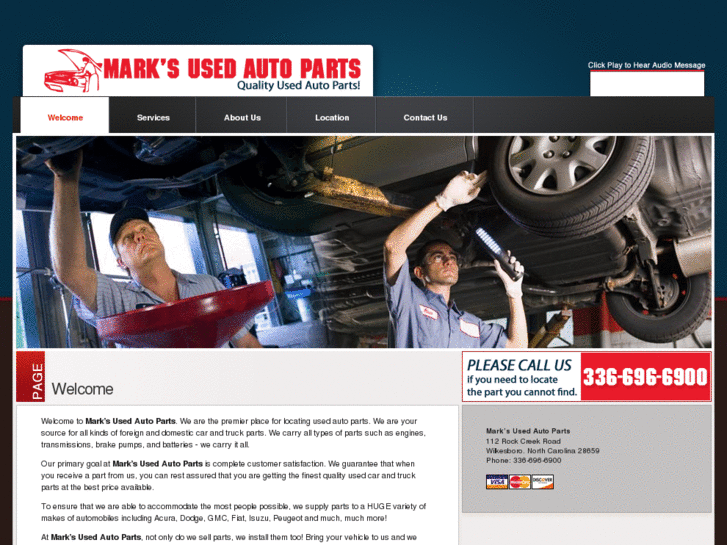 www.marks-used-auto-parts.com