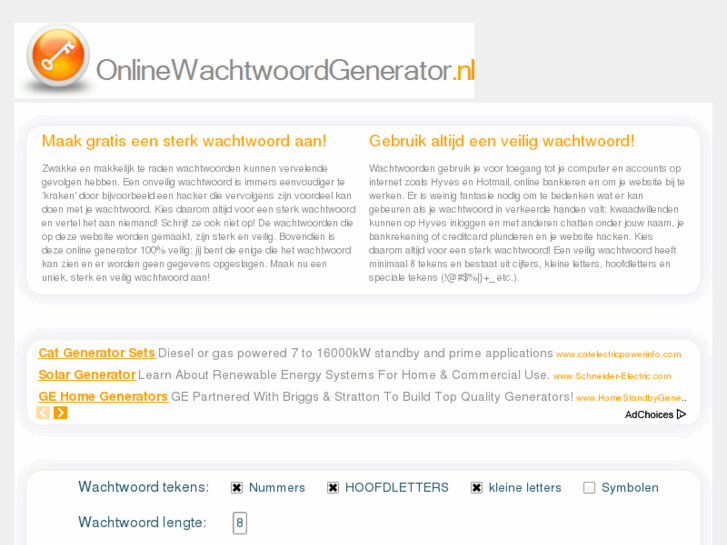 www.onlinewachtwoordgenerator.nl