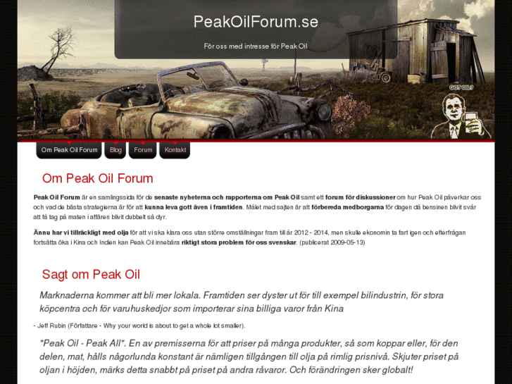 www.peakoilforum.se