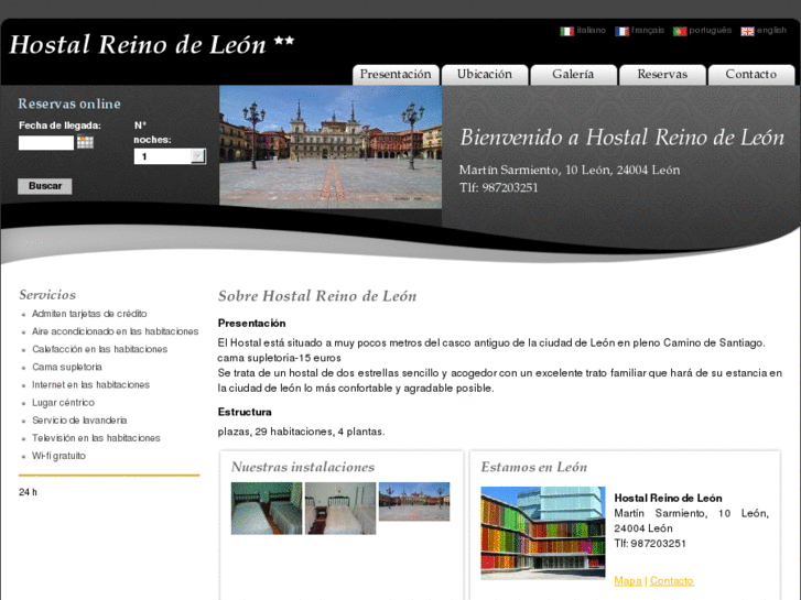 www.reinodeleonhostal.com