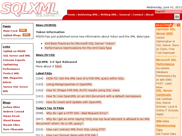 www.sqlxml.org