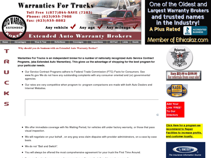 www.warrantiesfortrucks.com