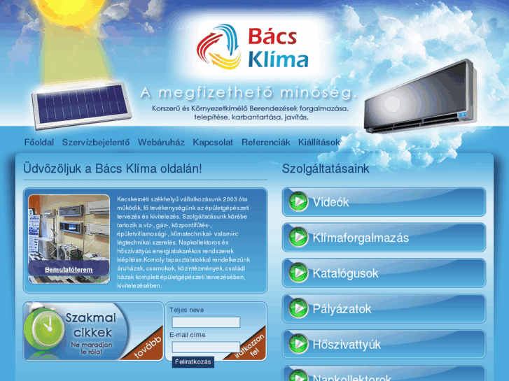 www.bacsklima.hu