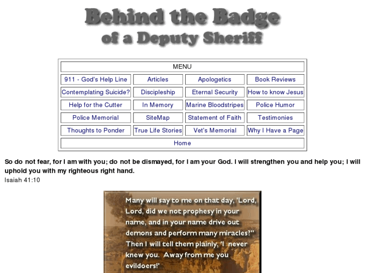 www.behindthebadge.net