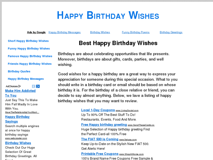 www.besthappybirthdaywishes.com