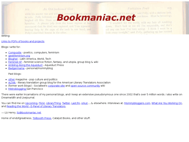 www.bookmaniac.net