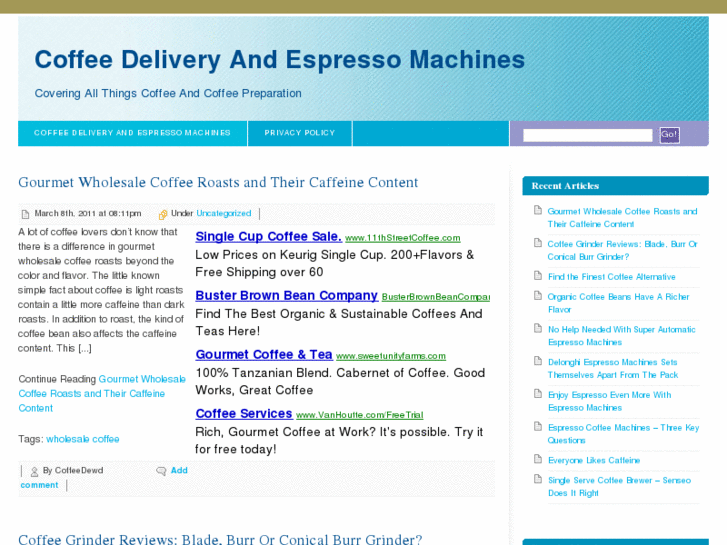 www.coffeedelivery.biz