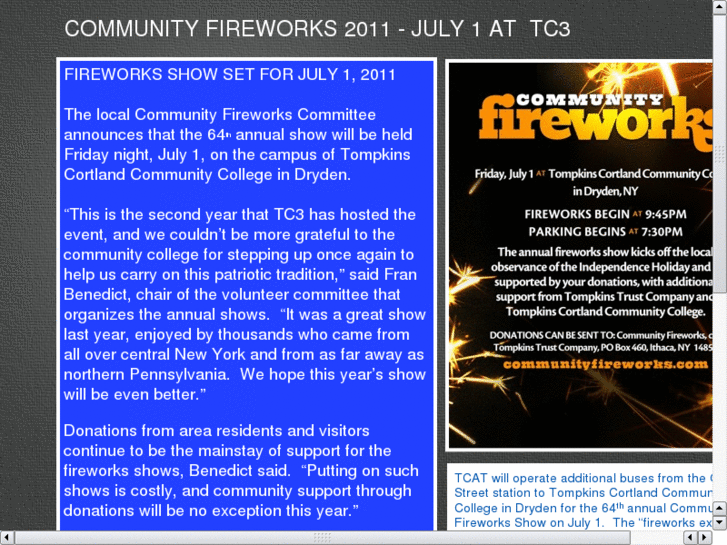 www.communityfireworks.com