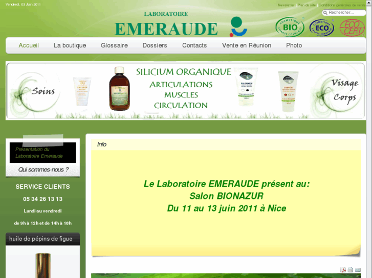 www.laboratoire-emeraude.com