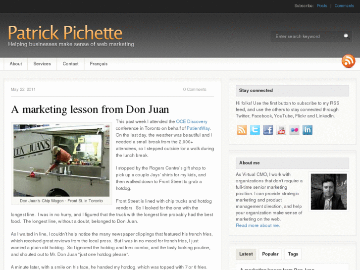 www.patrickpichette.com