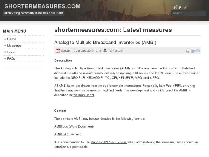 www.shortermeasures.com