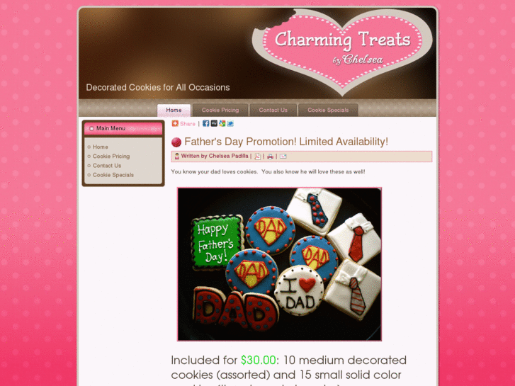 www.charmingtreatsbychelsea.com