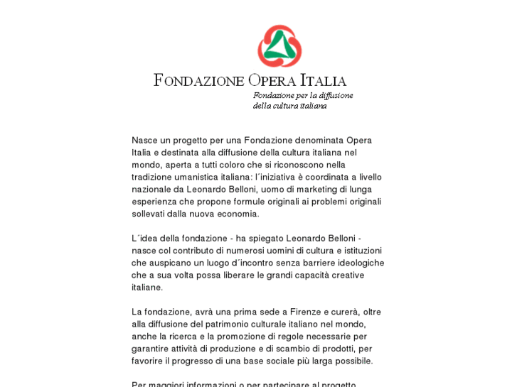 www.fondazioneoperaitalia.org