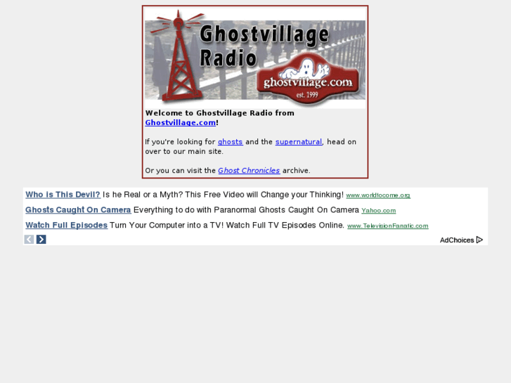 www.ghostvillageradio.com