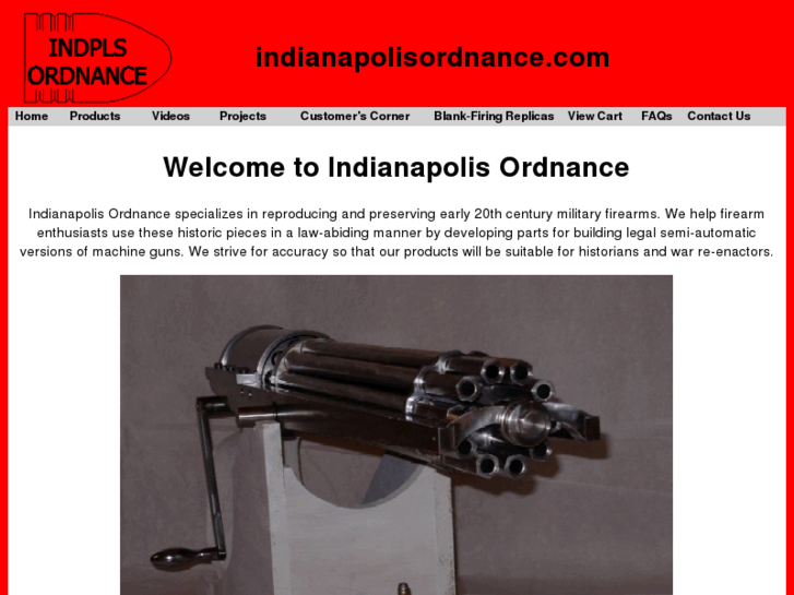 www.indianapolisordnance.com