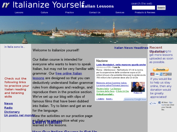 www.italianizeyourself.com