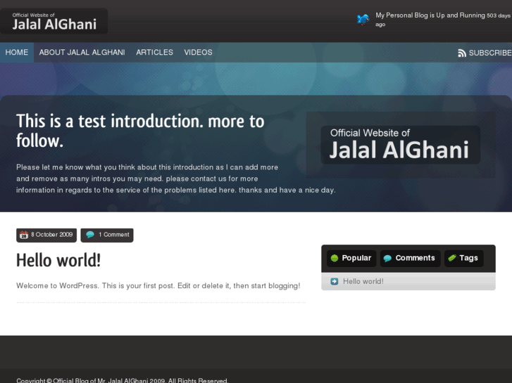 www.jalalalghani.com