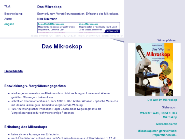 www.microscope.de