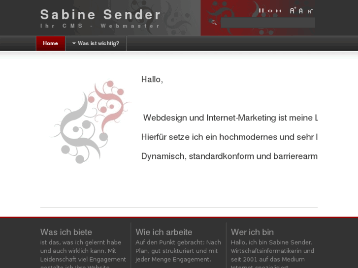 www.sabinesender.de