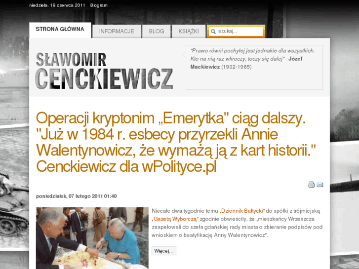 www.slawomircenckiewicz.pl