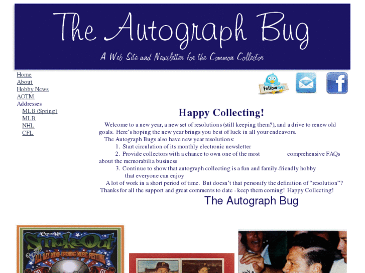 www.theautographbug.com