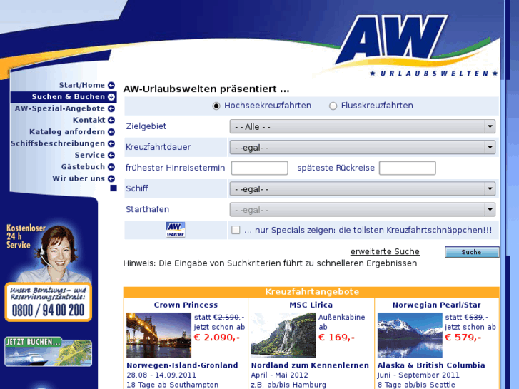 www.aw-kreuzfahrten.com