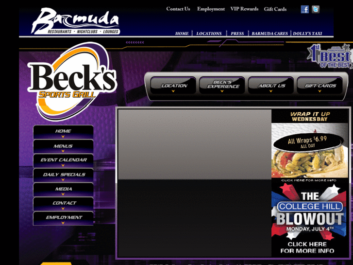 www.beckssportsgrill.com