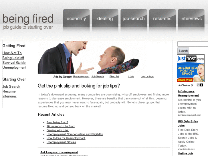 www.beingfired.com